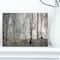 Designart - Dark Morning in Forest Panorama - Landscape Canvas Art Print